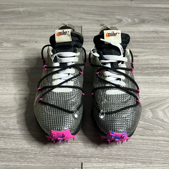 Off White Nike Vapor Street Black Laser Fushsia (6.5) - Picture 3 of 14